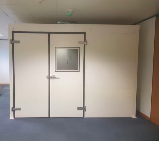 Indoor Acoustic Enclosure Within An Educational Setting