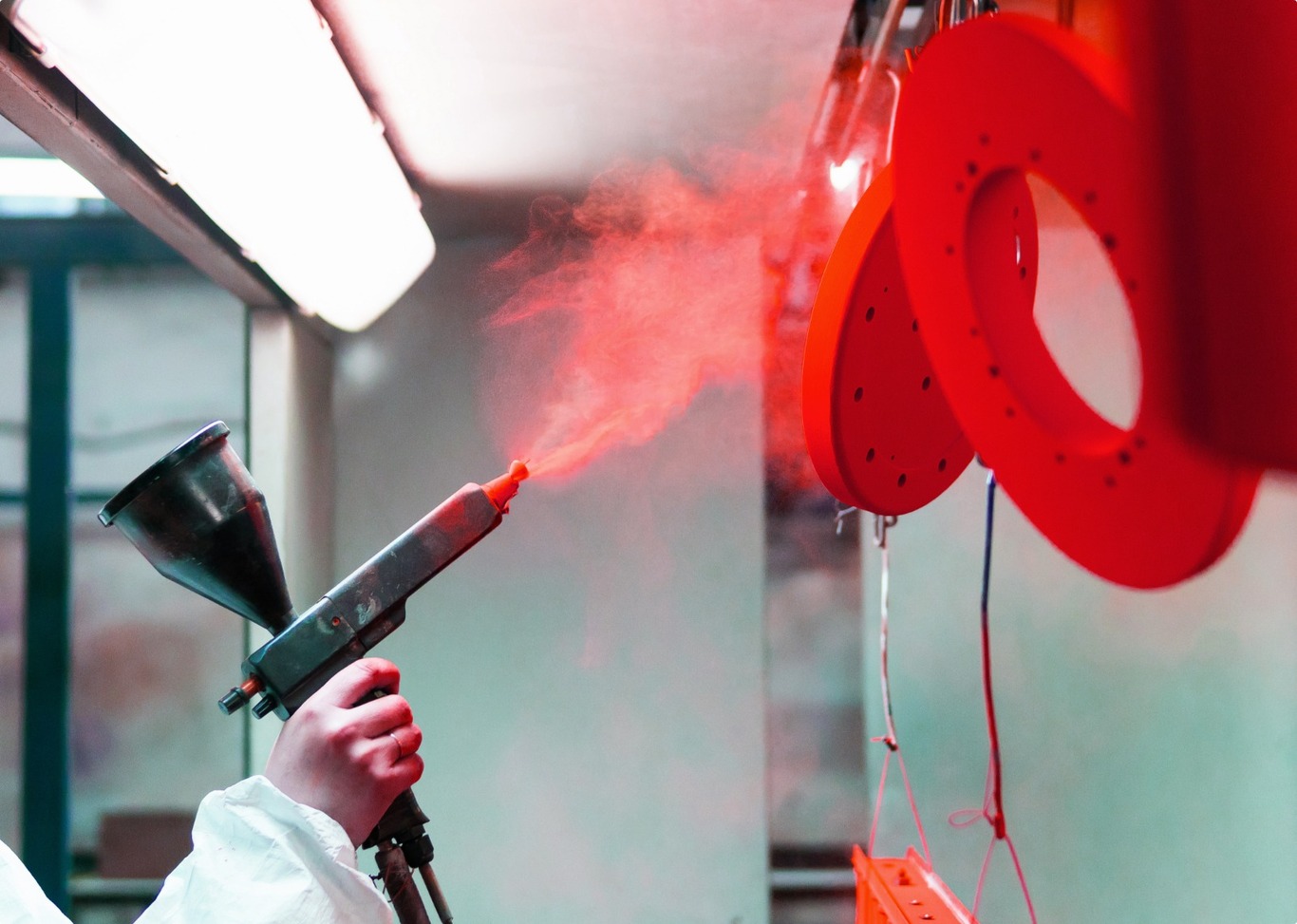 Bespoke Enclosure Powder Coating
